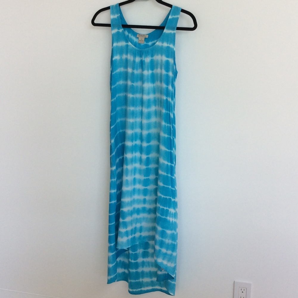 Lucky Brand blue/white maxi dress